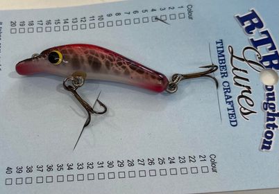 RTBroughton Timber Lures 50mm Shimmey - The Bait Shop Gold Coast