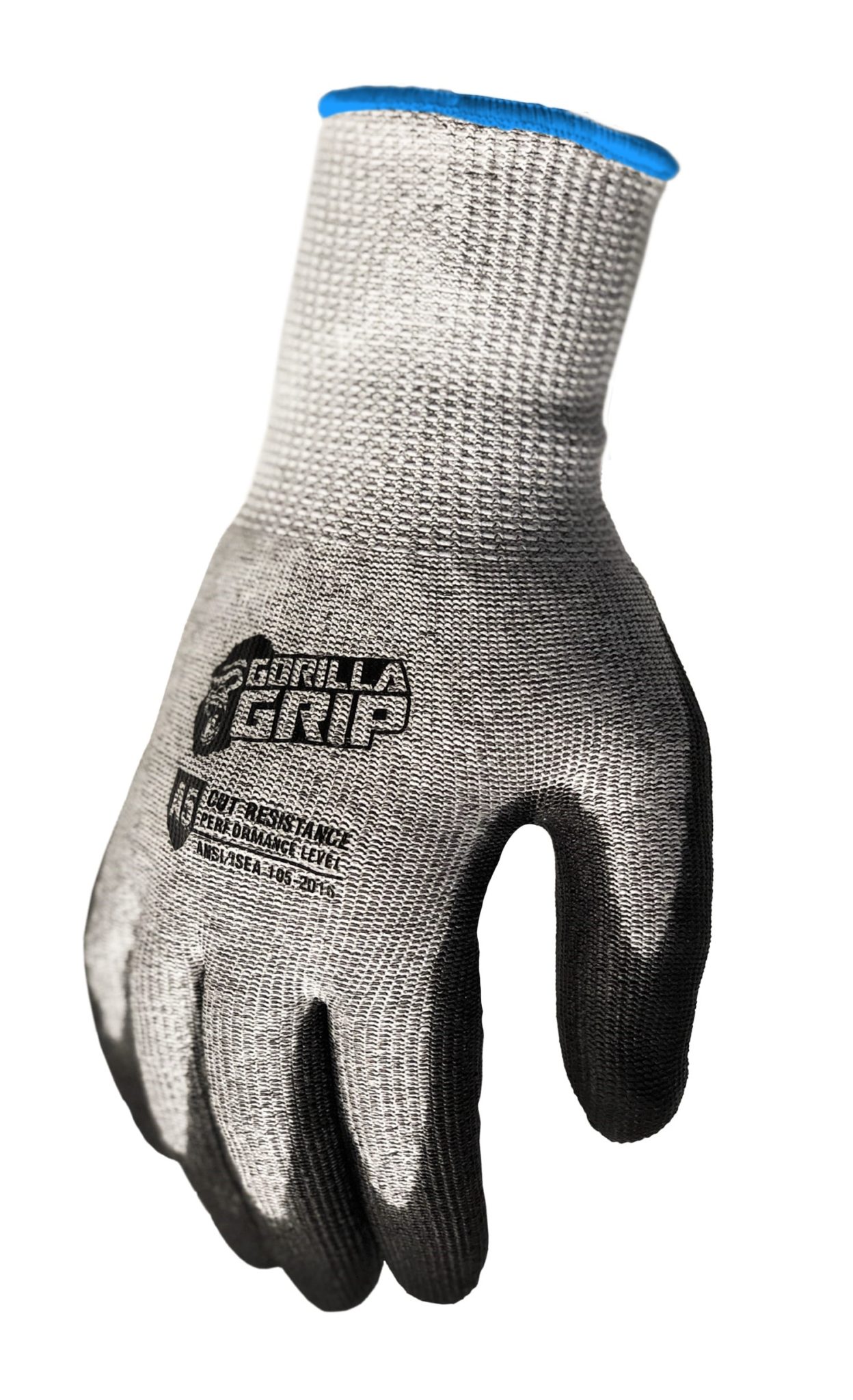 5 X Gorilla Grip Never Slip Maximum Grip All-Purpose Gloves Size