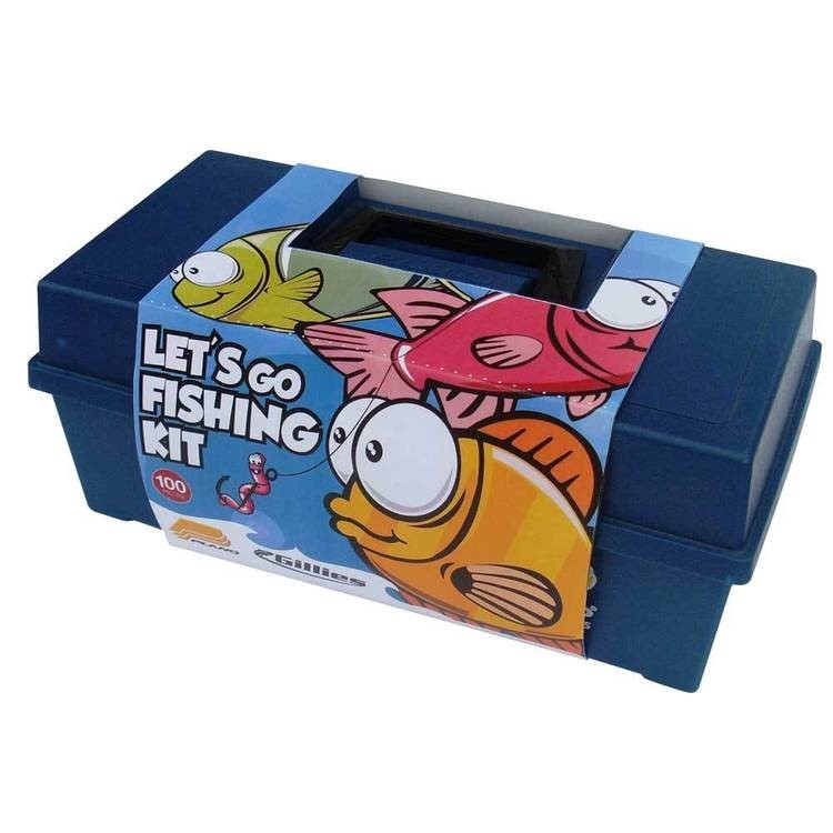 Plano 2100 Let's Go Fishing Kids' Tackle Kit Box - The Bait Shop Gold  Coast