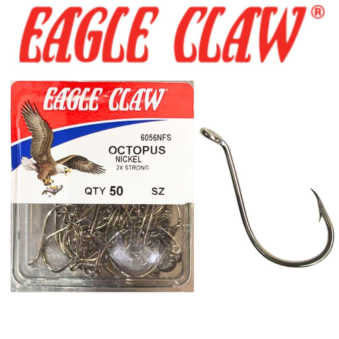 Eagle Claw Octopus Suicide Nickel Hooks - The Bait Shop Gold Coast