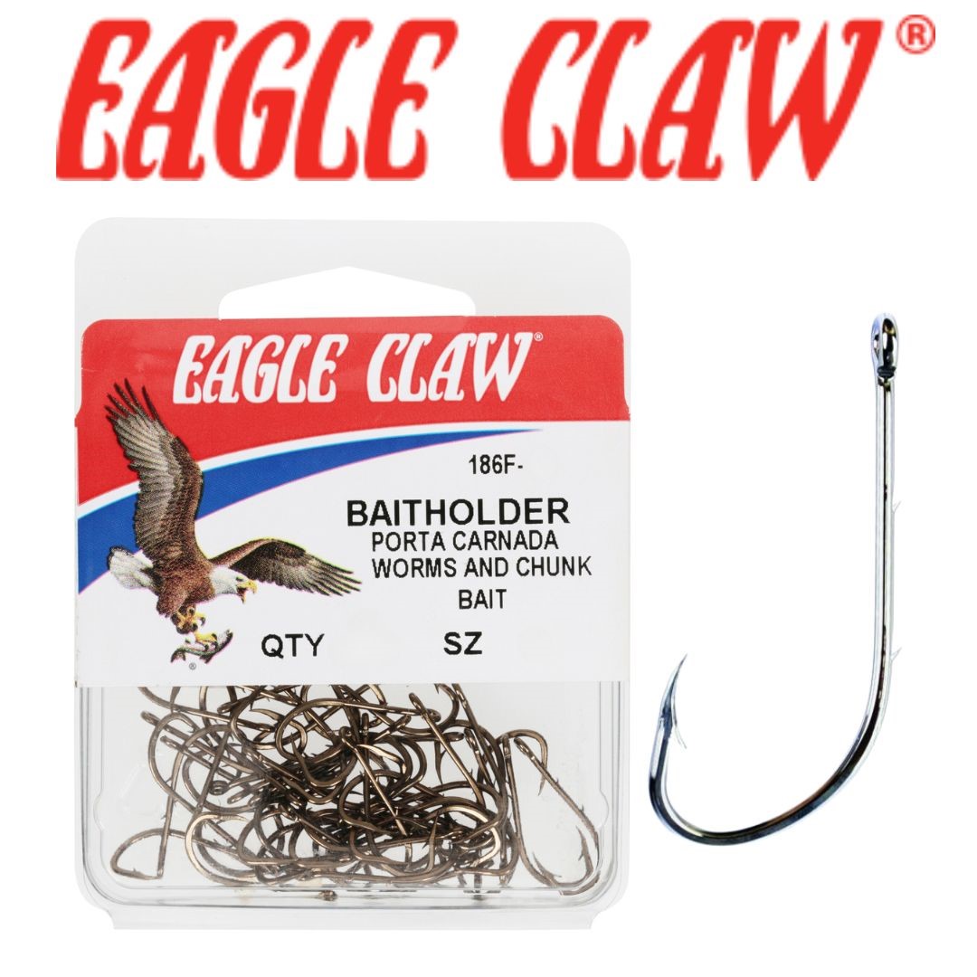 Eagle Claw Bait holder circle hook - L2196