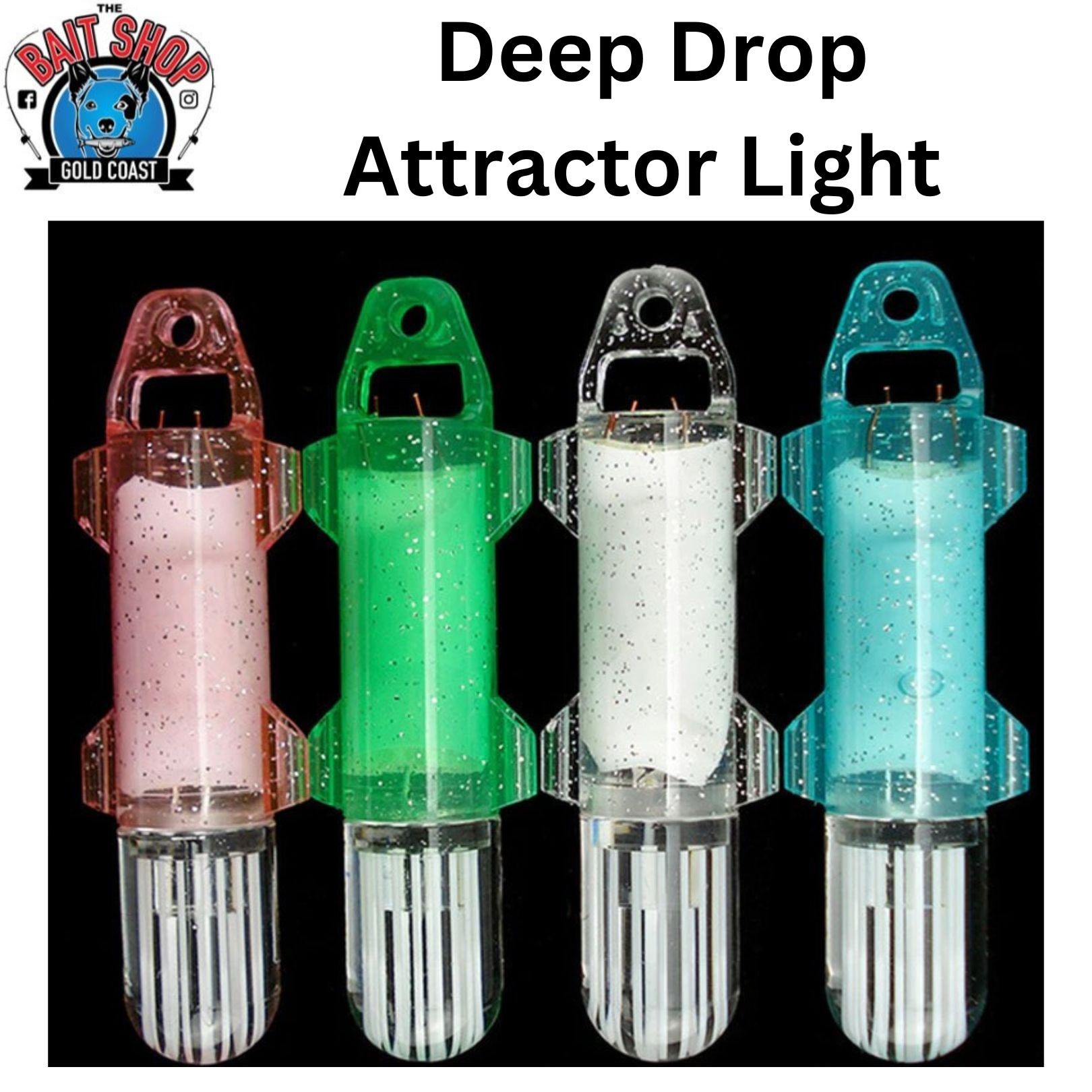 The Bait Shop Deep Drop Fish Attractor Light - The Bait Shop Gold