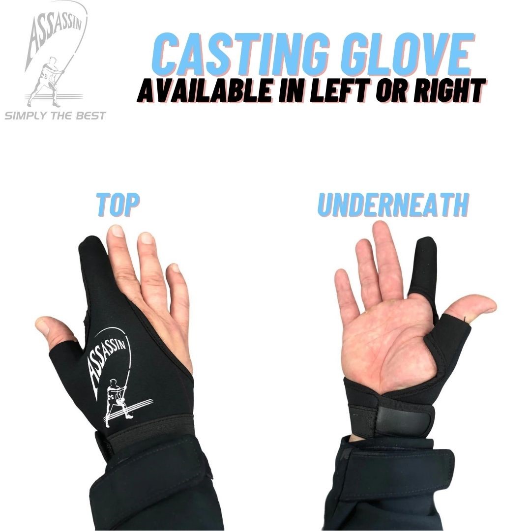 Assassin Professional Casting Glove - The Bait Shop Gold Coast