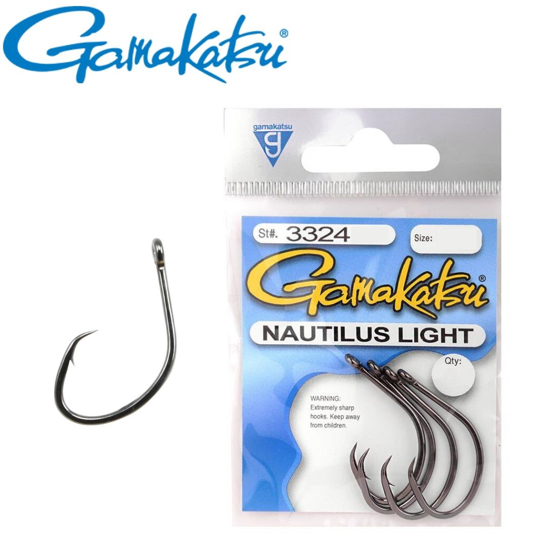 Gamakatsu Nautilus Light Circle Hooks - The Bait Shop Gold Coast