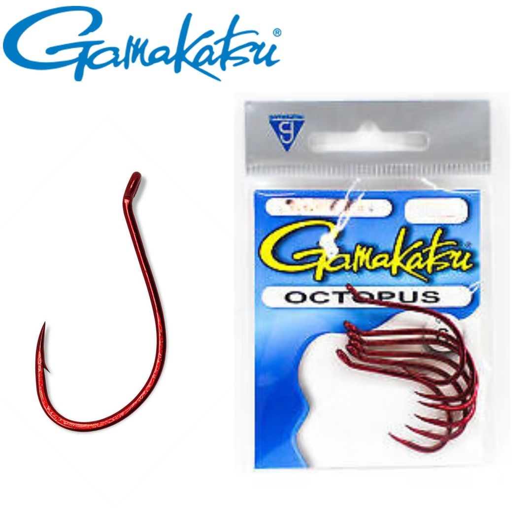 Gamakatsu Octopus Red Hooks - The Bait Shop Gold Coast