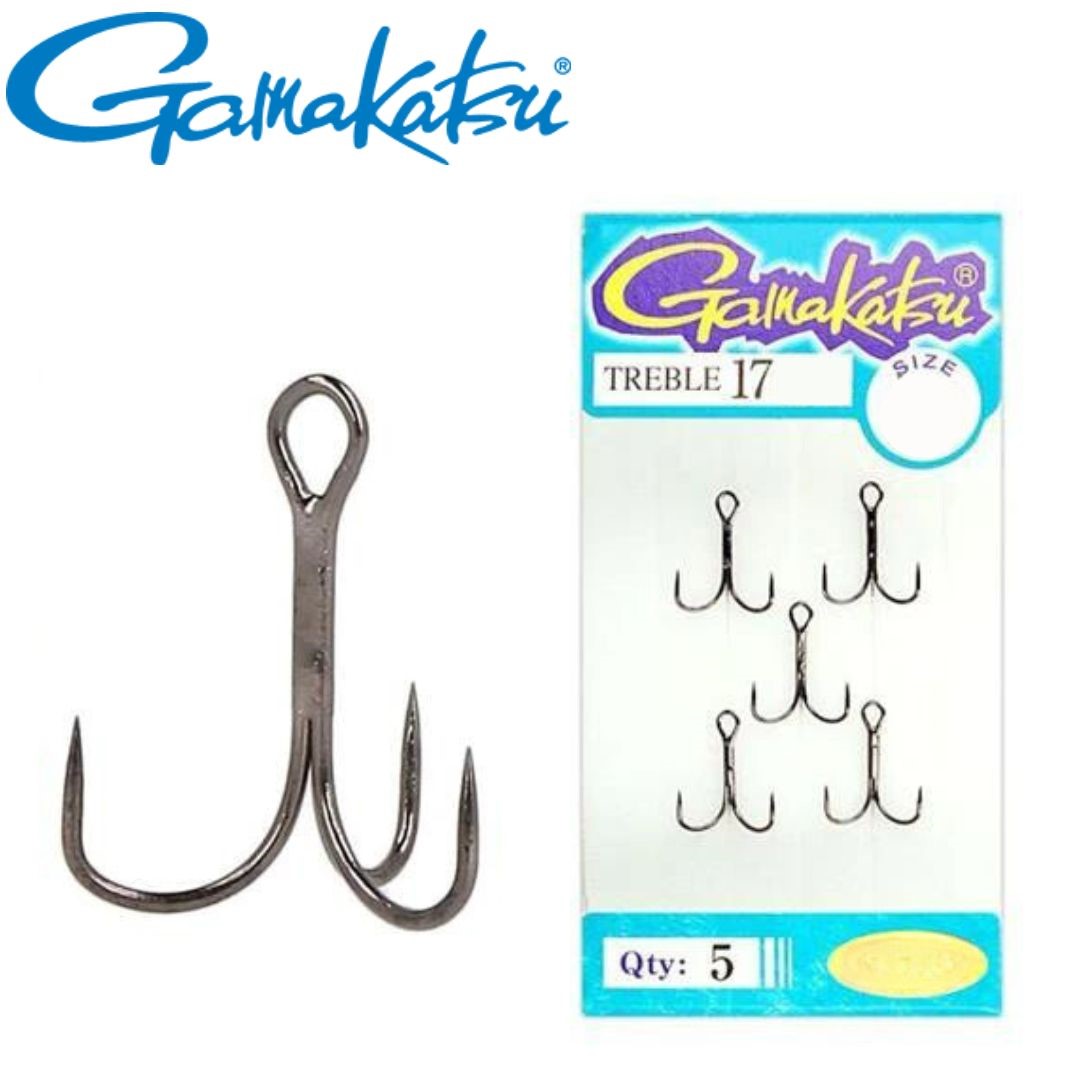 Gamakatsu Treble 17 Fine Wire - The Bait Shop Gold Coast