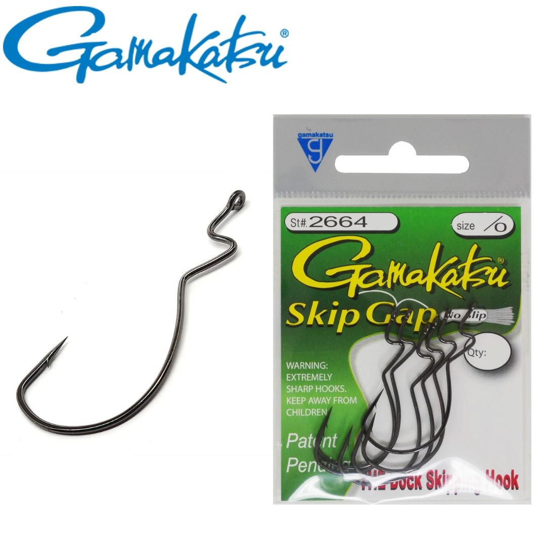 Gamakatsu Worm Skip Gap Hooks - The Bait Shop Gold Coast