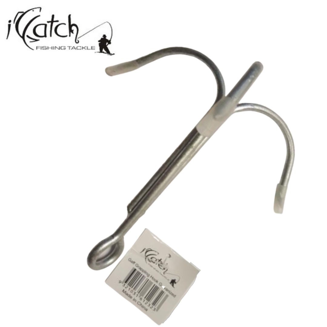 iCatch Galvanised Grappling Hook - The Bait Shop Gold Coast