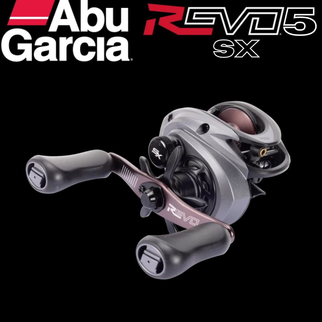 Abu Garcia Revo 5 SX Low Profile Baitcaster - The Bait Shop Gold Coast