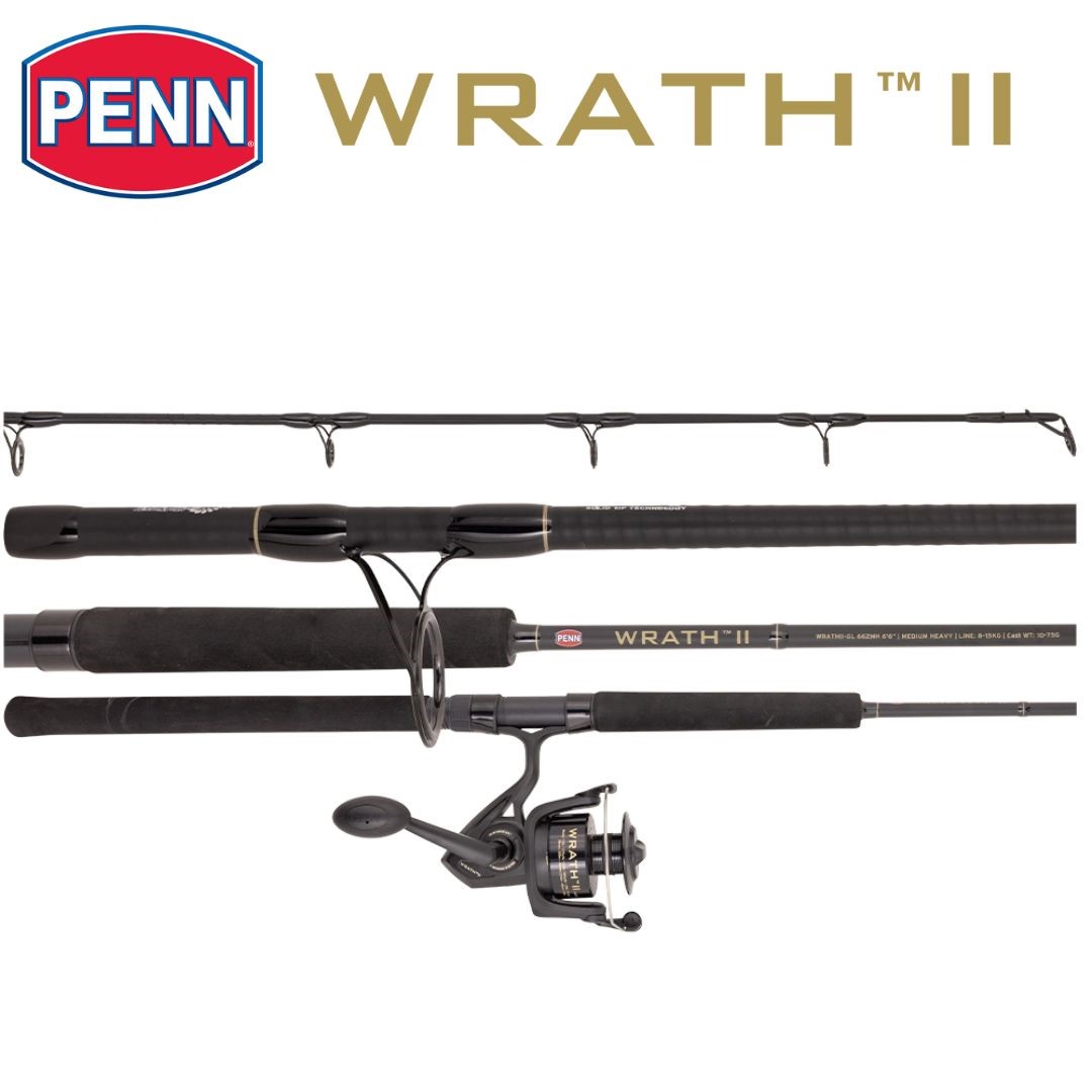 Penn Wrath II Glass Spin Combo (Available in-store only) - The
