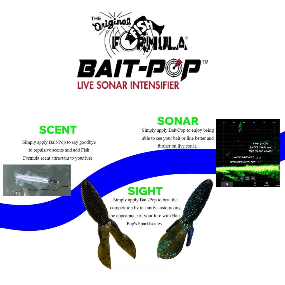 The Original Fish Formula Bait-Pop Sonar Intensifier Scent - The Bait Shop  Gold Coast
