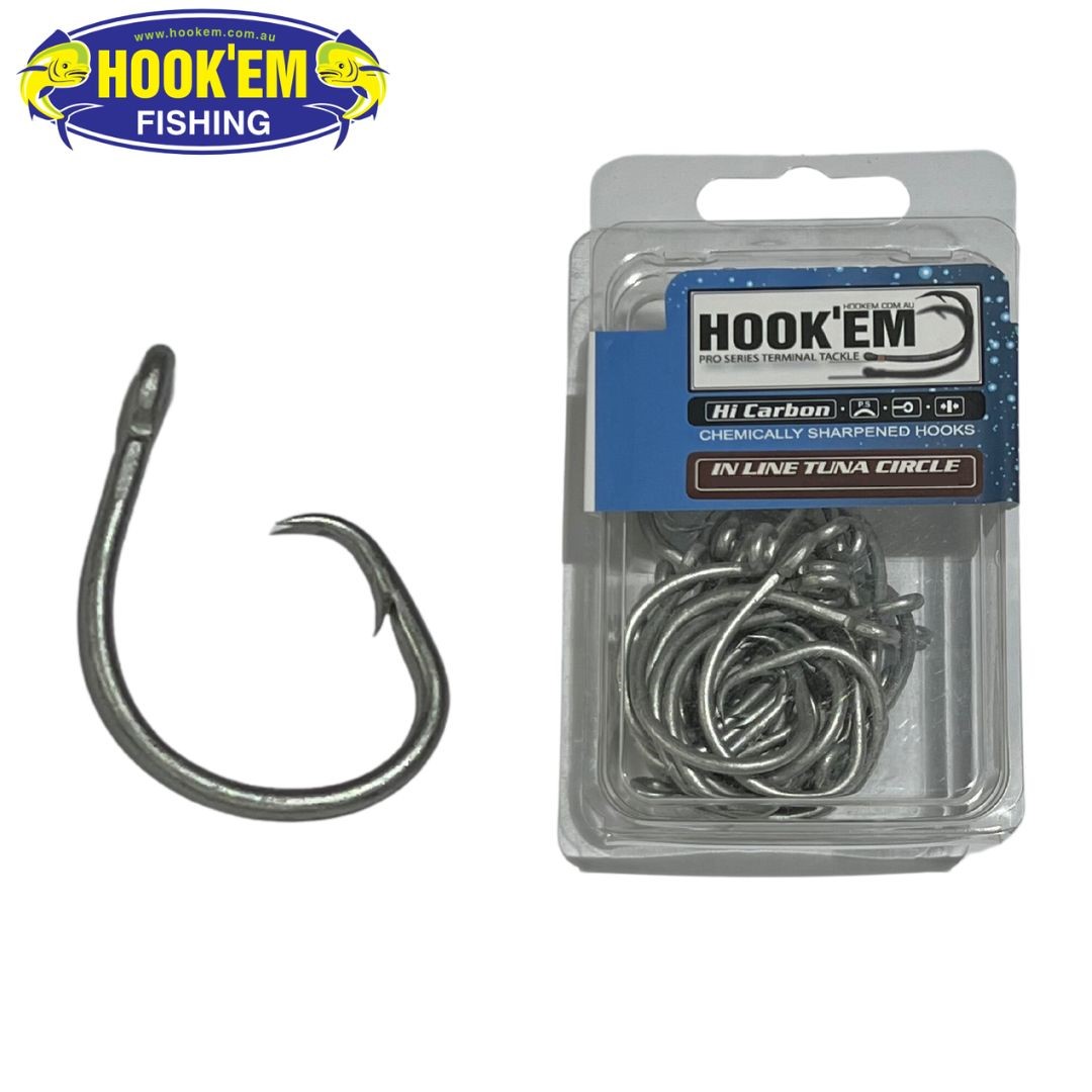 Hook'em Inline Tuna Circle Hooks - The Bait Shop Gold Coast