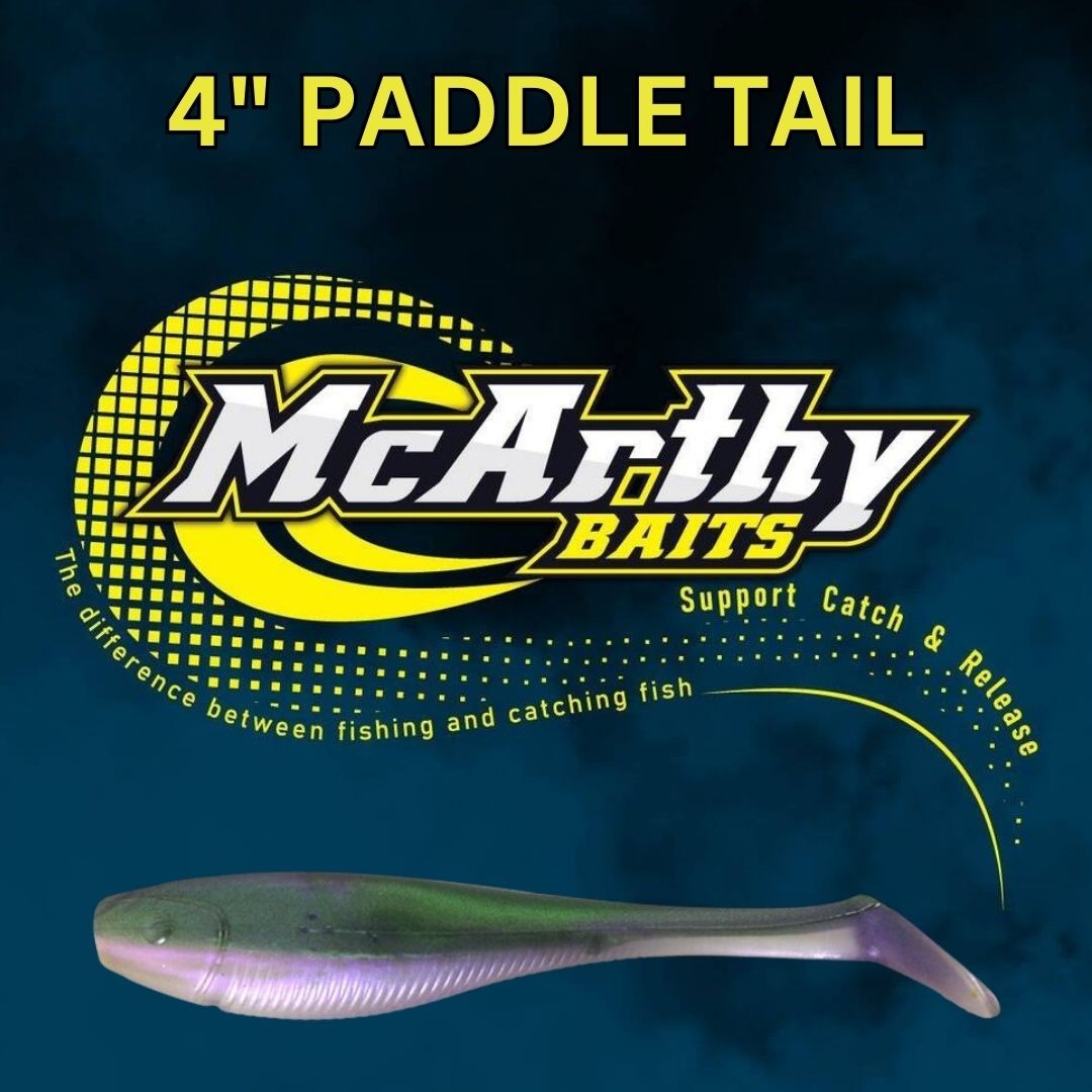 McArthy Baits 4 Paddle Tail - The Bait Shop Gold Coast