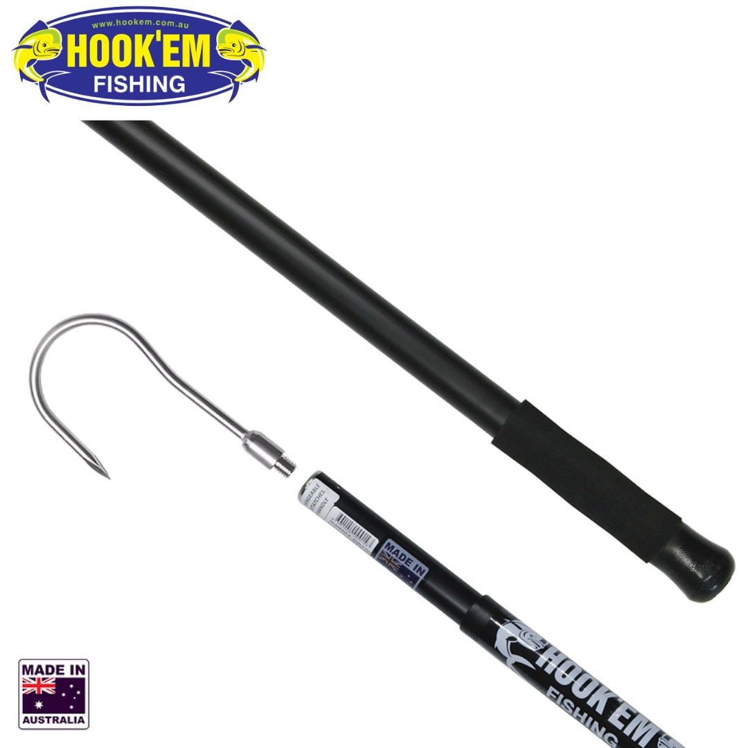 Hook'em Telescopic Interchangeable Gaff (Available in-store only) - The  Bait Shop Gold Coast
