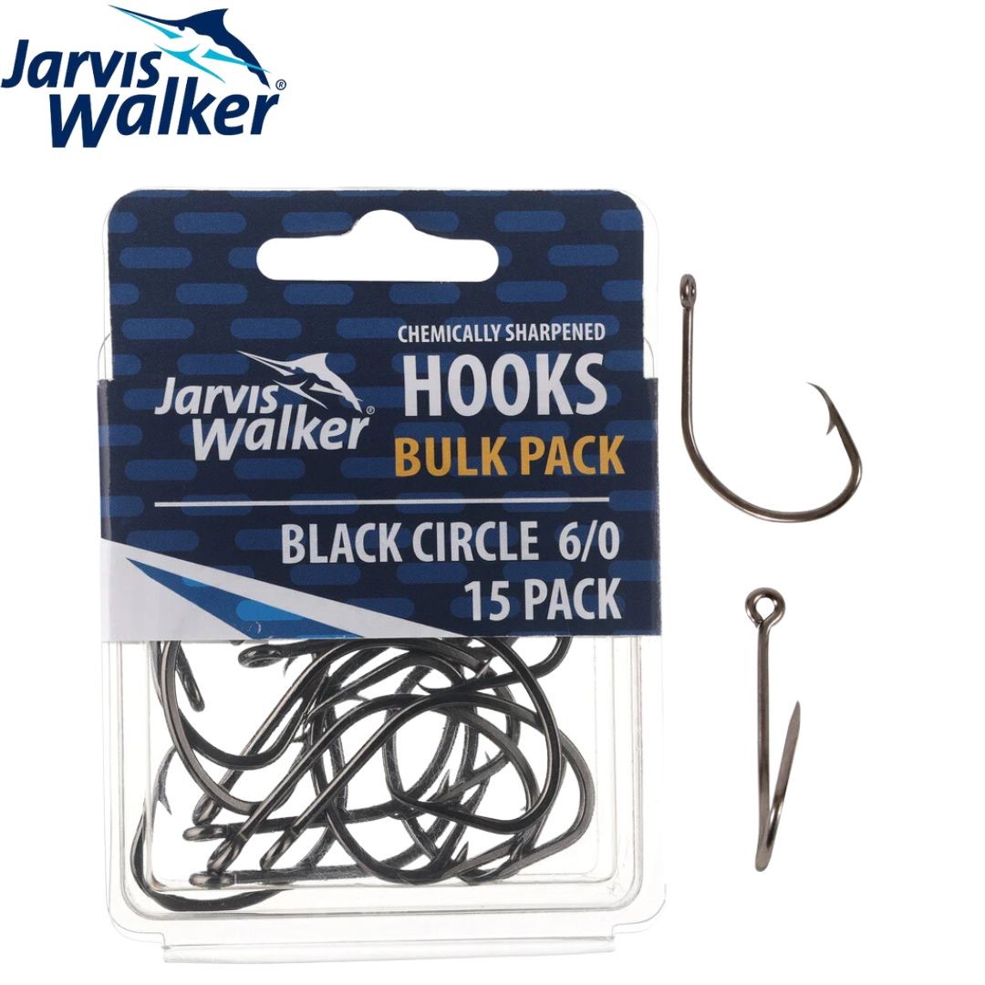 Jarvis Walker Black Circle Hooks - The Bait Shop Gold Coast