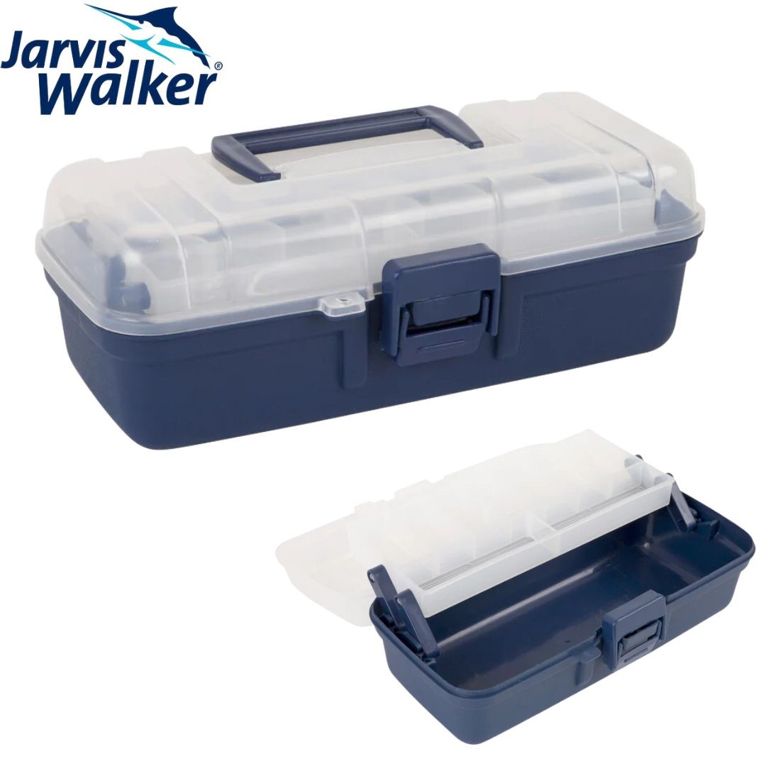 Jarvis Walker Clear Top Tackle Box (Contact Us For Freight Quote Before  Purchase) - The Bait Shop Gold Coast