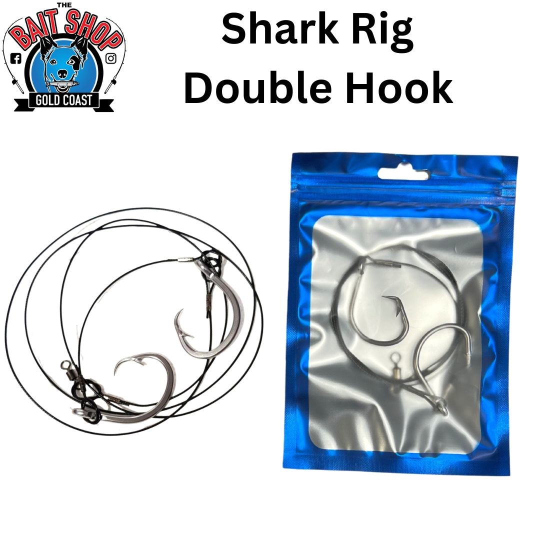 The Bait Shop Shark Rig - Double Hook - The Bait Shop Gold Coast