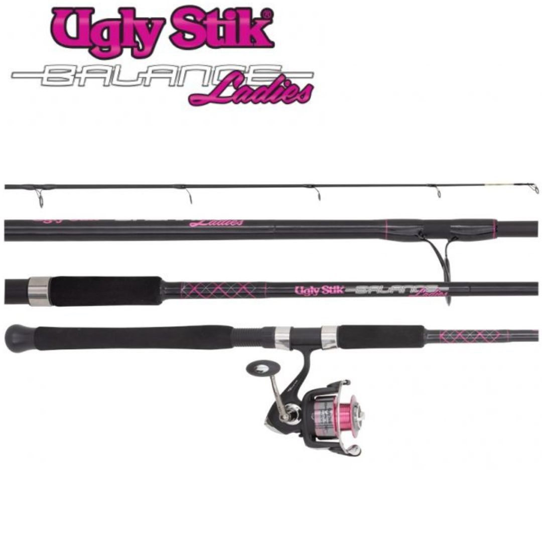 Ugly Stik Balance Ladies Rod & Reel Combos (Available in-store