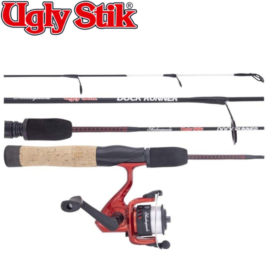 Ugly Stik Dock Runner Fishing Rod Combo