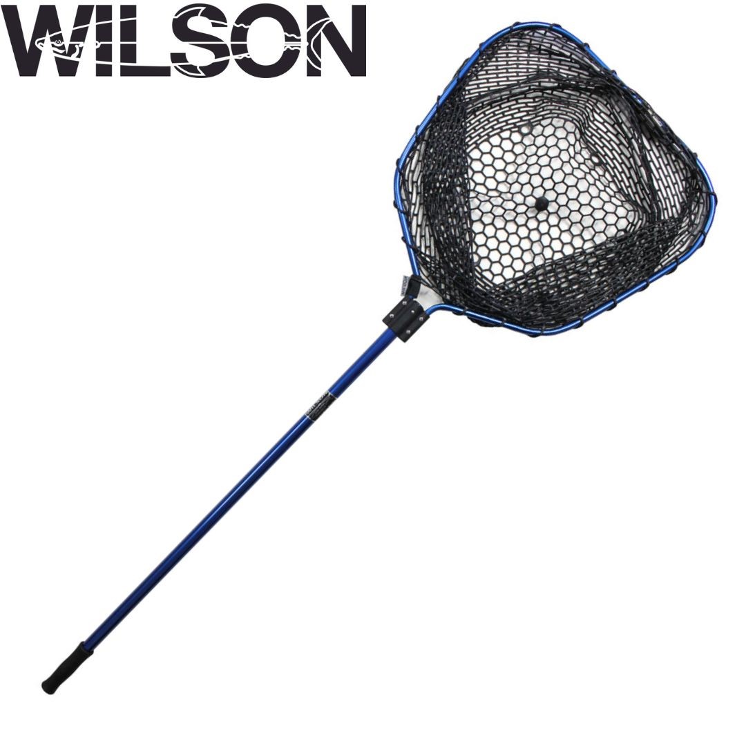 Wilson Blue Fish Friendly Rubber Landing Net (Contact us for
