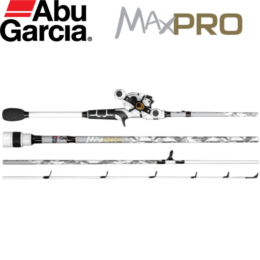 Abu Garcia Max Pro Low Profile Rod and Reel Combo (Available in
