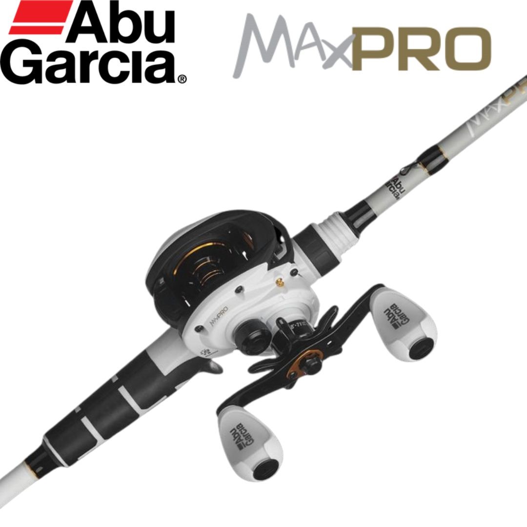 Abu Garcia Max Pro Low Profile Rod and Reel Combo (Available in