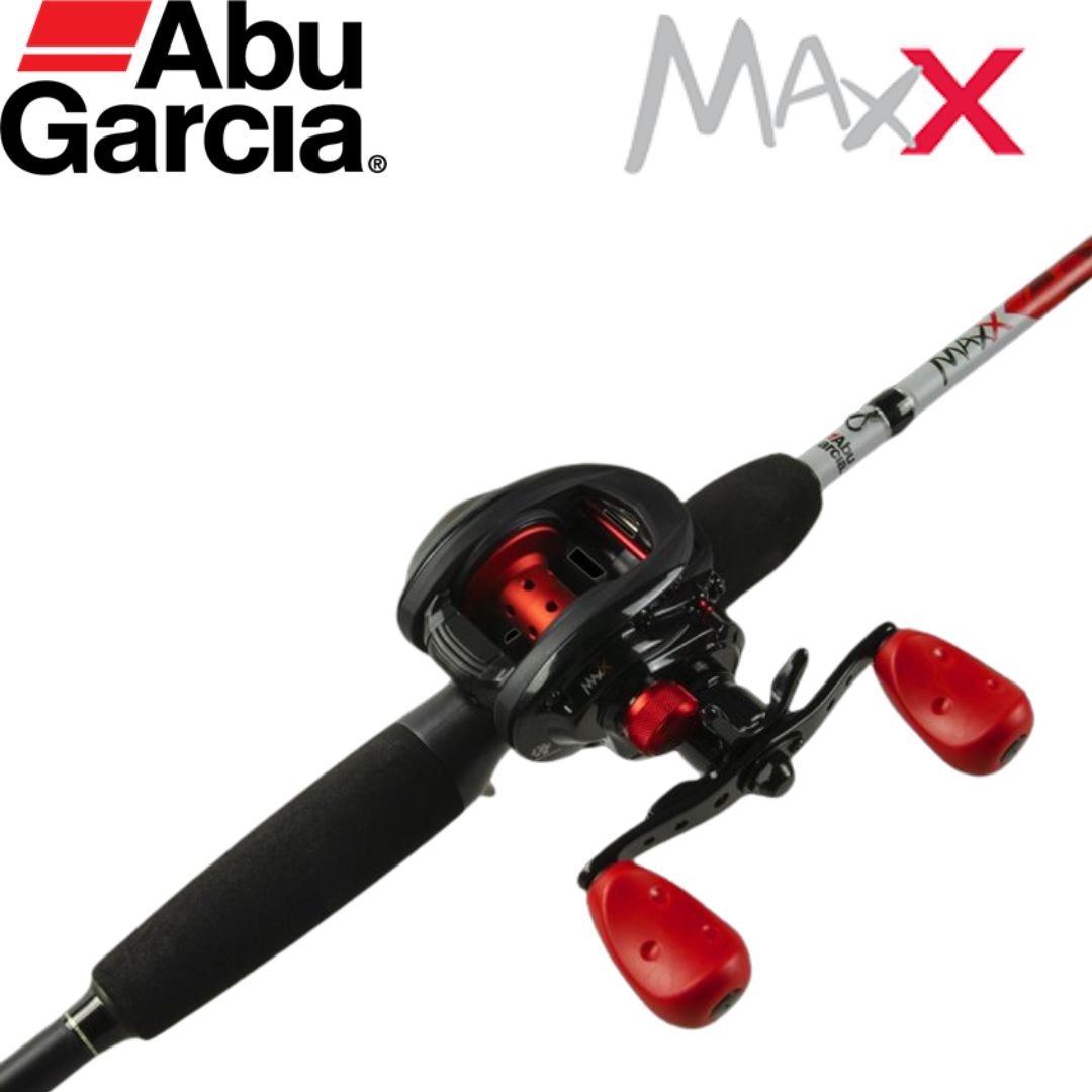 Abu Garcia Max X Low Profile Rod and Reel Combo (Available in