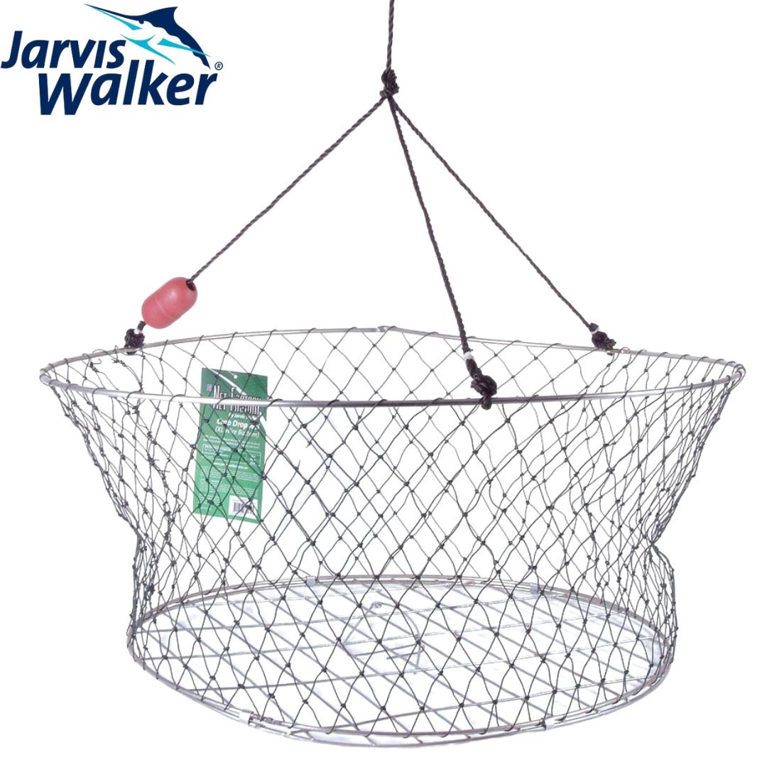 Net Factory Crab Drop Pot with Metal Grill (Contact Us For Freight Quote  Before Purchase) - The Bait Shop Gold Coast
