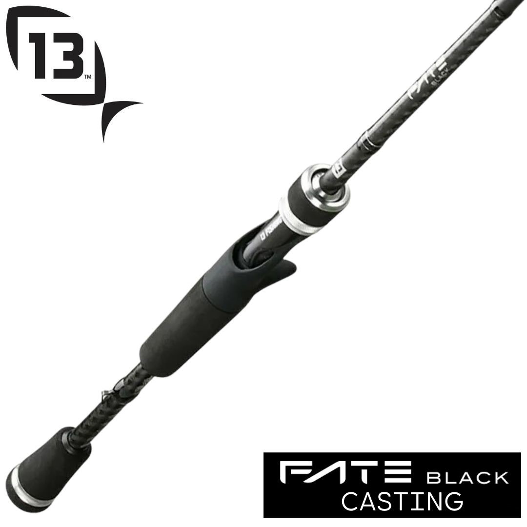 13 Fishing Fate Black Casting Rod - The Bait Shop Gold Coast