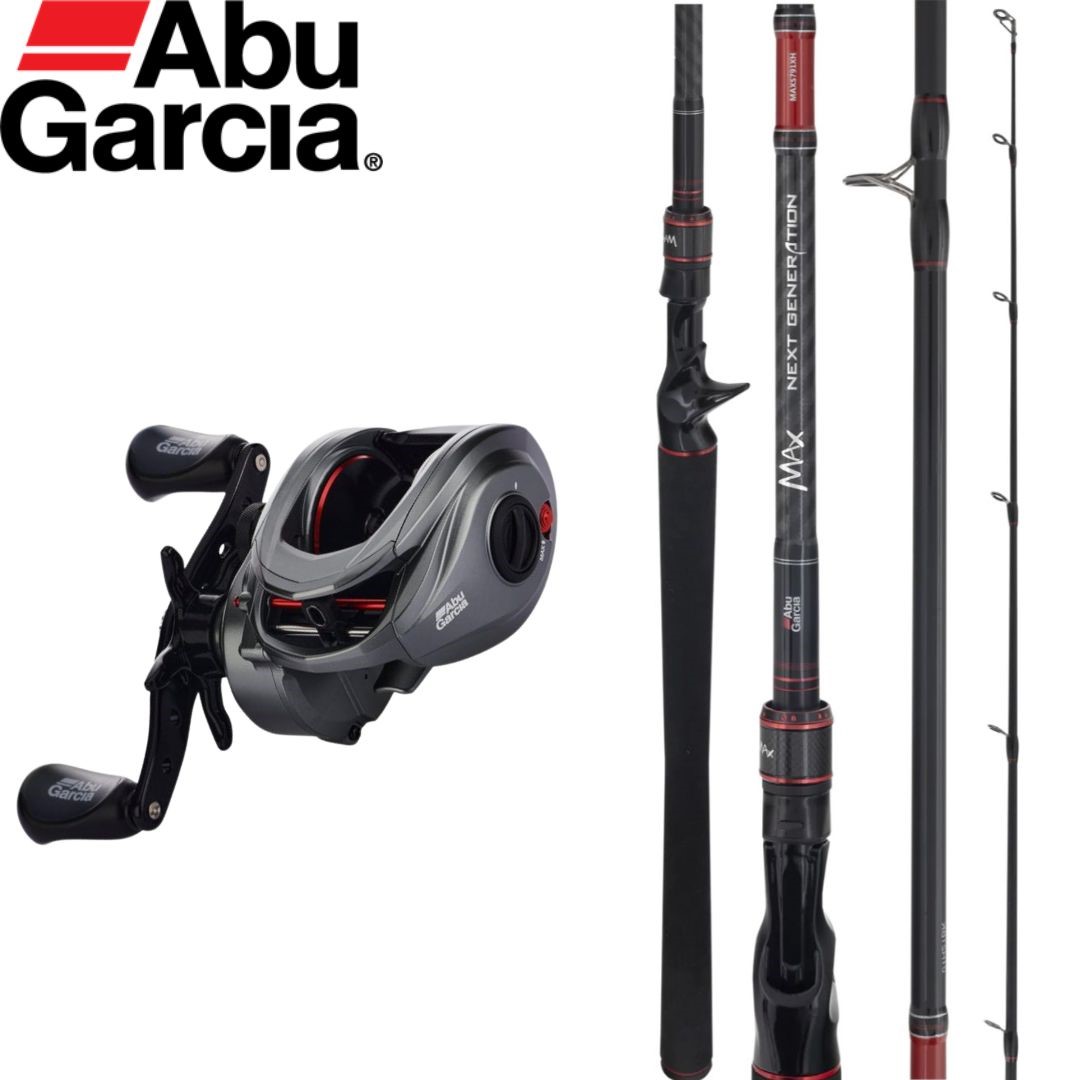 Abu Garcia Max Next Generation Baitcaster Rod & Reel Combo (Available  in-store only) - The Bait Shop Gold Coast