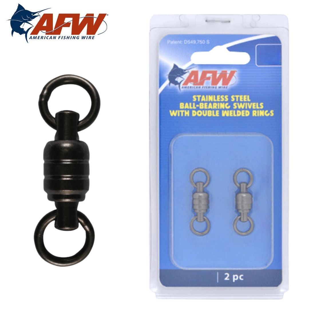 AFW Stainless Steel Ball Bearing Swivels with Double Welded Rings