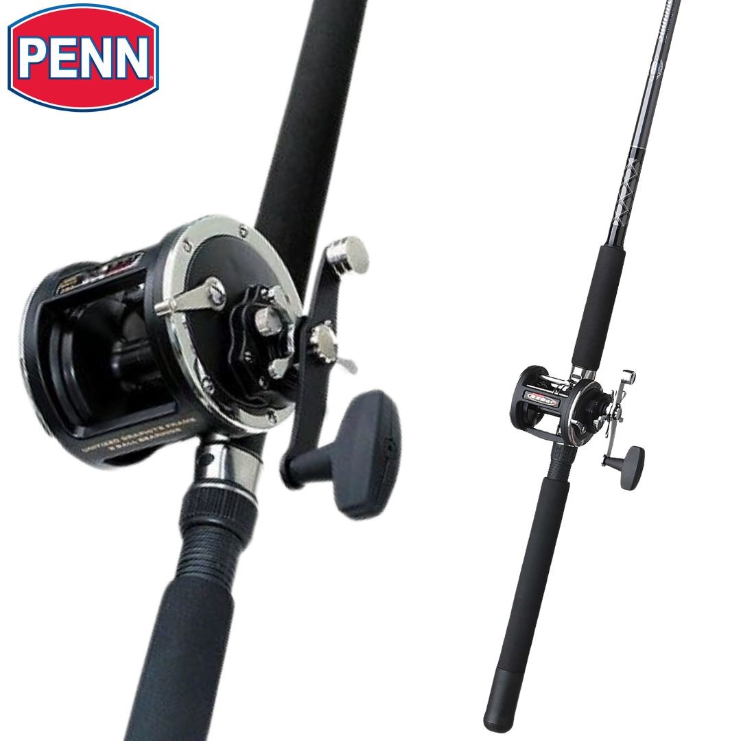 Penn GT Level Wind Star Drag Rod & Reel Combos (Available in-store only) -  The Bait Shop Gold Coast
