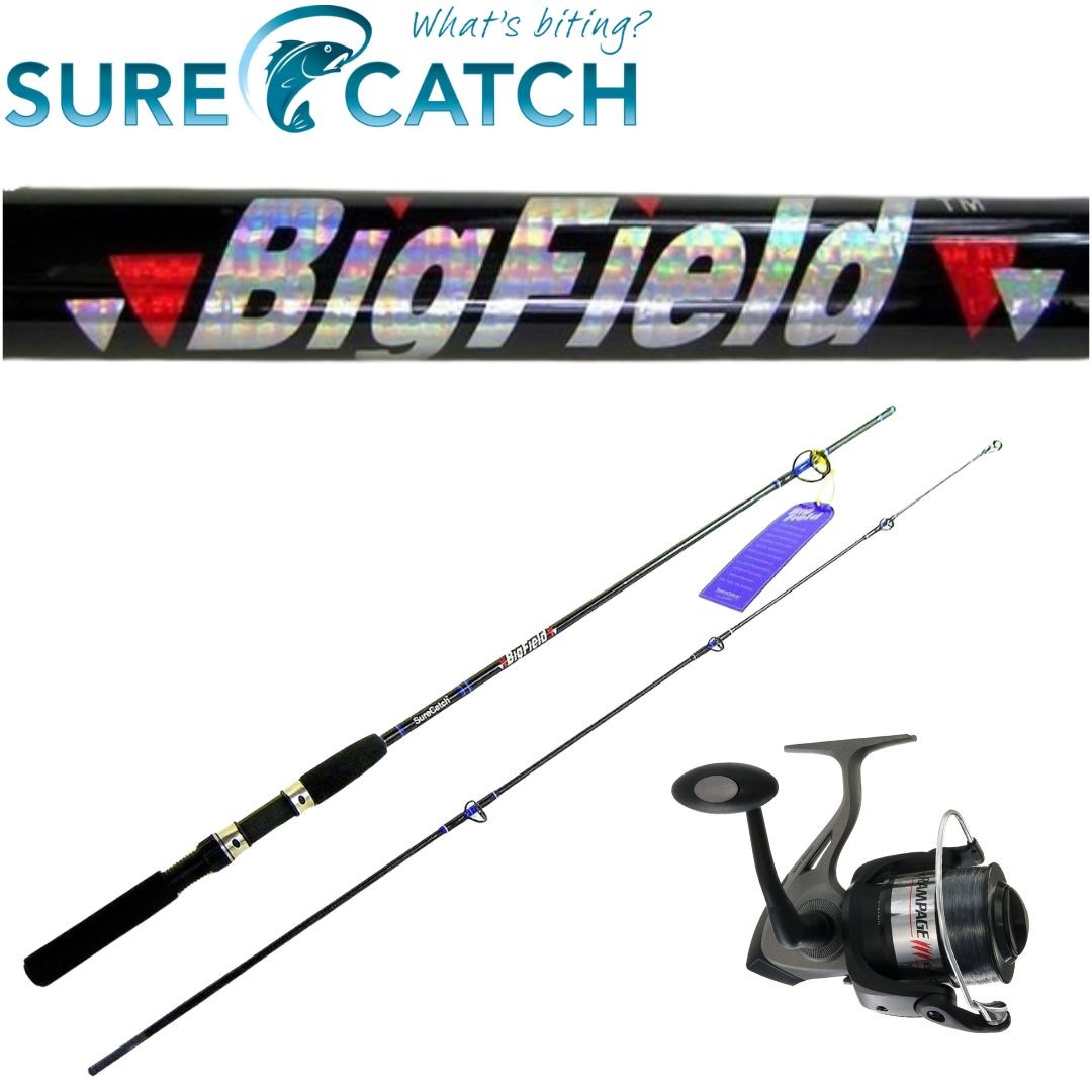 SureCatch Big Field Rod & Reel Combos (Available in-store only) - The Bait  Shop Gold Coast